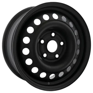Envy Wheels – NX4 STEEL WHEEL – Black – 15″x6″ 47mm – All weather Wheels – NX46559